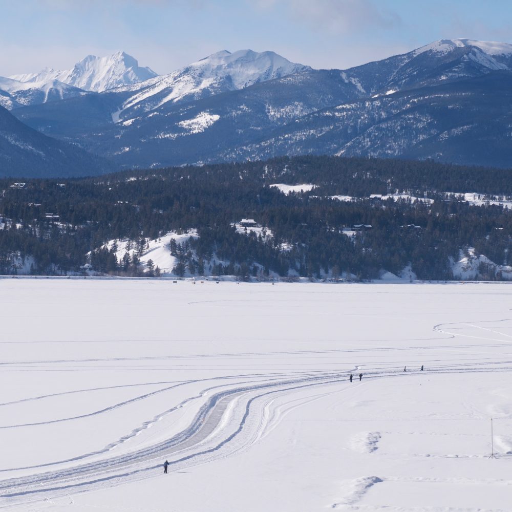 Nordic Skiing & Lake Windermere Whiteway Invermere Panorama