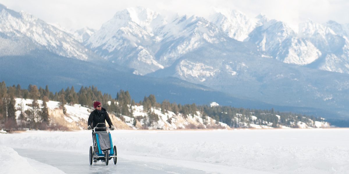 Skating Invermere Whiteway