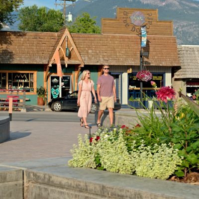 Summertime Charm in Downtown Invermere, BC 